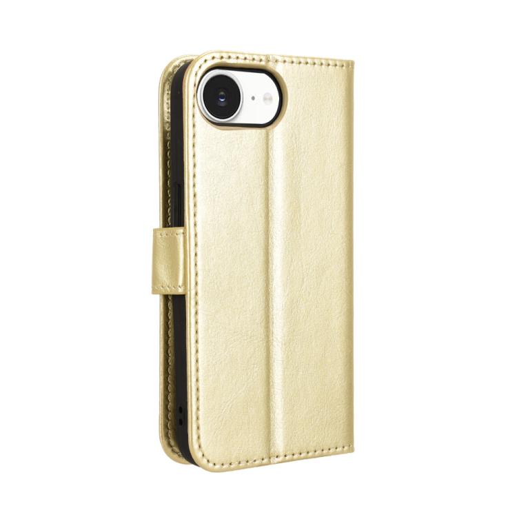 For iPhone 17e / 16e Retro Crazy Horse Texture Vegan Leather Phone Case