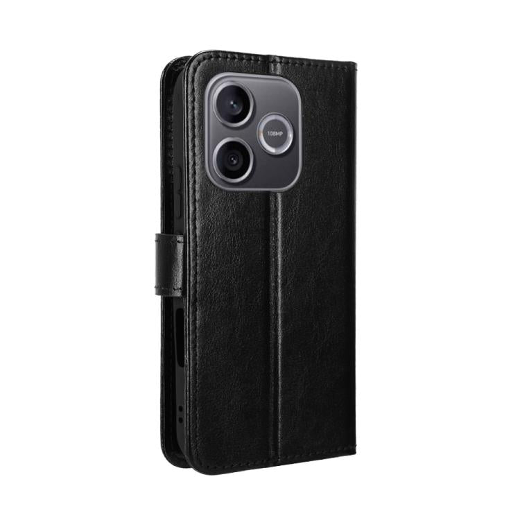 For Honor 600 Lite Global Retro Crazy Horse Texture Vegan Leather Phone Case