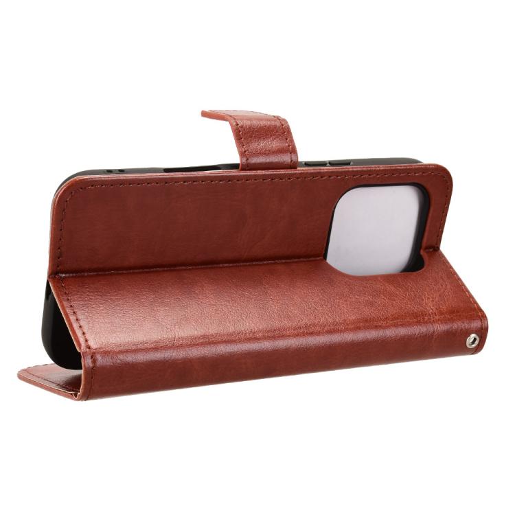 For Honor 600 Lite Global Retro Crazy Horse Texture Vegan Leather Phone Case