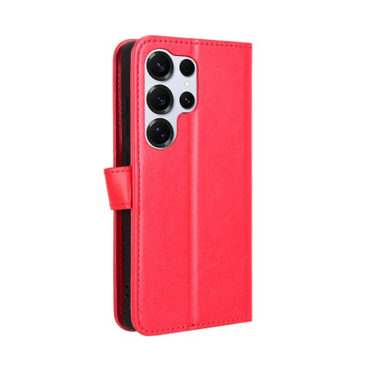 For Samsung Galaxy S26 Ultra 5G Retro Crazy Horse Texture Vegan Leather Phone Case