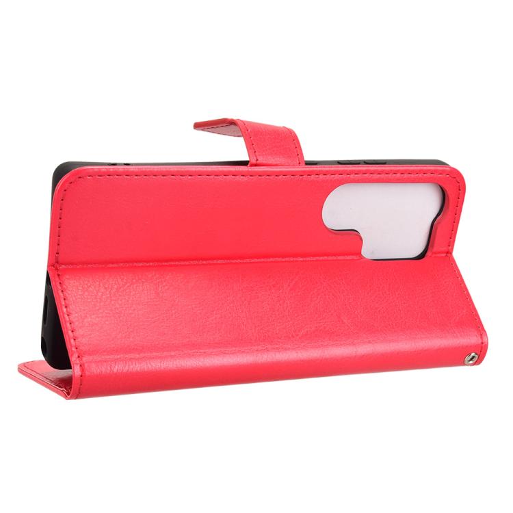 For Samsung Galaxy S26 Ultra 5G Retro Crazy Horse Texture Vegan Leather Phone Case