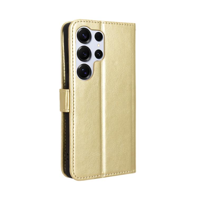 For Samsung Galaxy S26 Ultra 5G Retro Crazy Horse Texture Vegan Leather Phone Case
