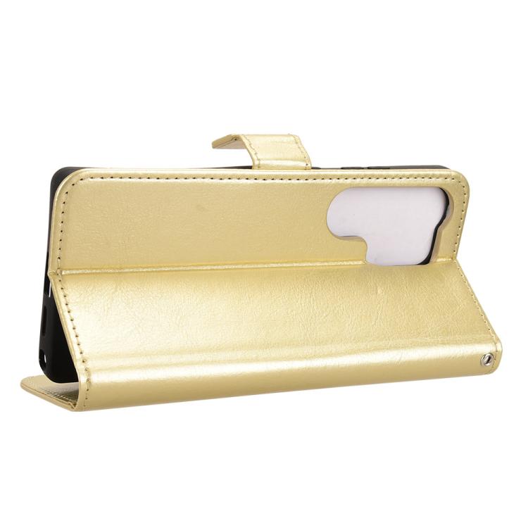 For Samsung Galaxy S26 Ultra 5G Retro Crazy Horse Texture Vegan Leather Phone Case