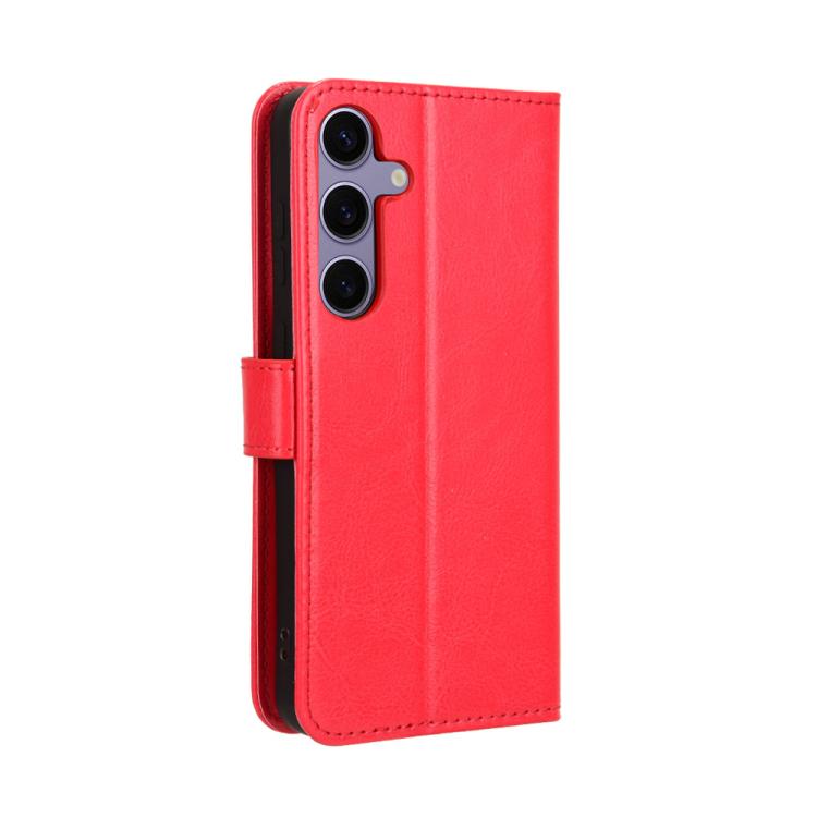For Samsung Galaxy S26 5G Retro Crazy Horse Texture Vegan Leather Phone Case