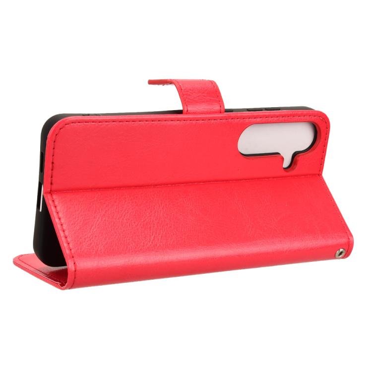 For Samsung Galaxy S26 5G Retro Crazy Horse Texture Vegan Leather Phone Case