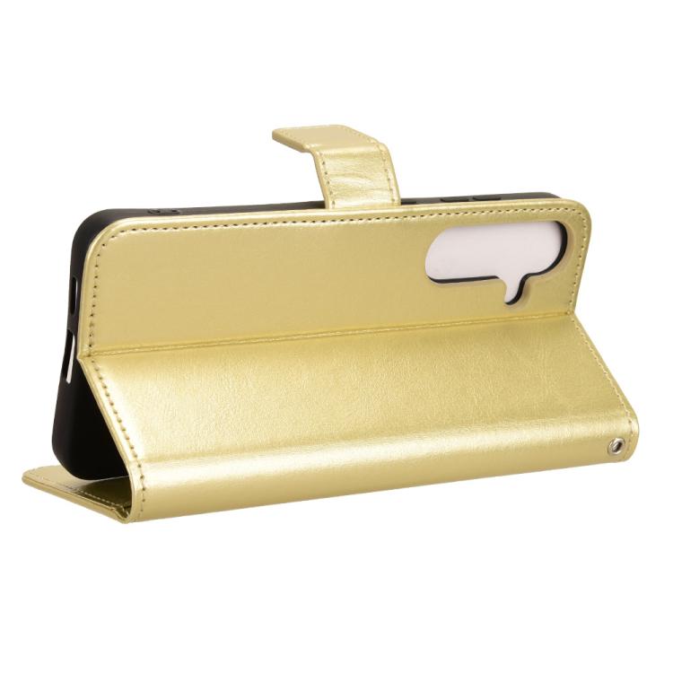 For Samsung Galaxy S26 5G Retro Crazy Horse Texture Vegan Leather Phone Case