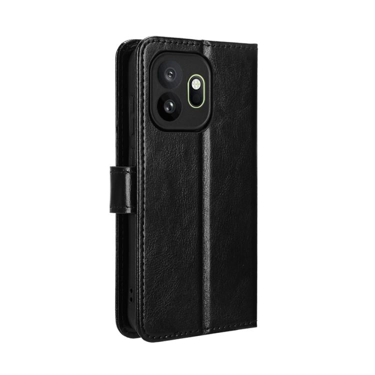 For OnePlus 15T Retro Crazy Horse Texture Vegan Leather Phone Case