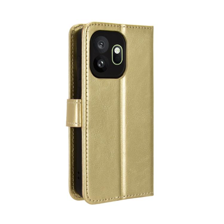 For OnePlus 15T Retro Crazy Horse Texture Vegan Leather Phone Case