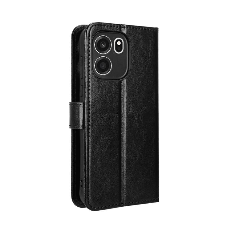 For OnePlus Turbo 6V 5G Retro Crazy Horse Texture Vegan Leather Phone Case
