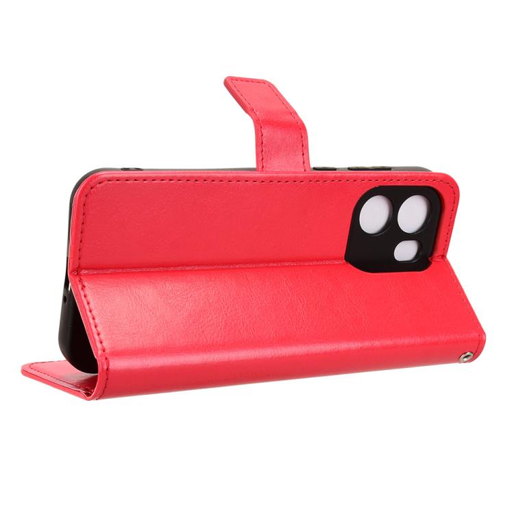 For OnePlus Turbo 6V 5G Retro Crazy Horse Texture Vegan Leather Phone Case