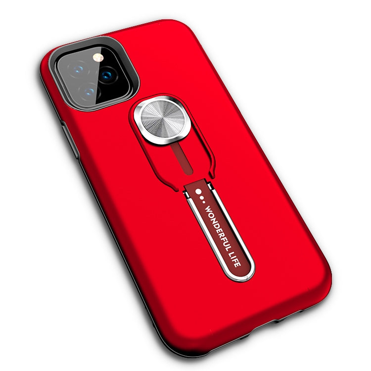 For iPhone 12 Pro Max 2 in 1 Shockproof TPU+PC Case with Ring Holder
