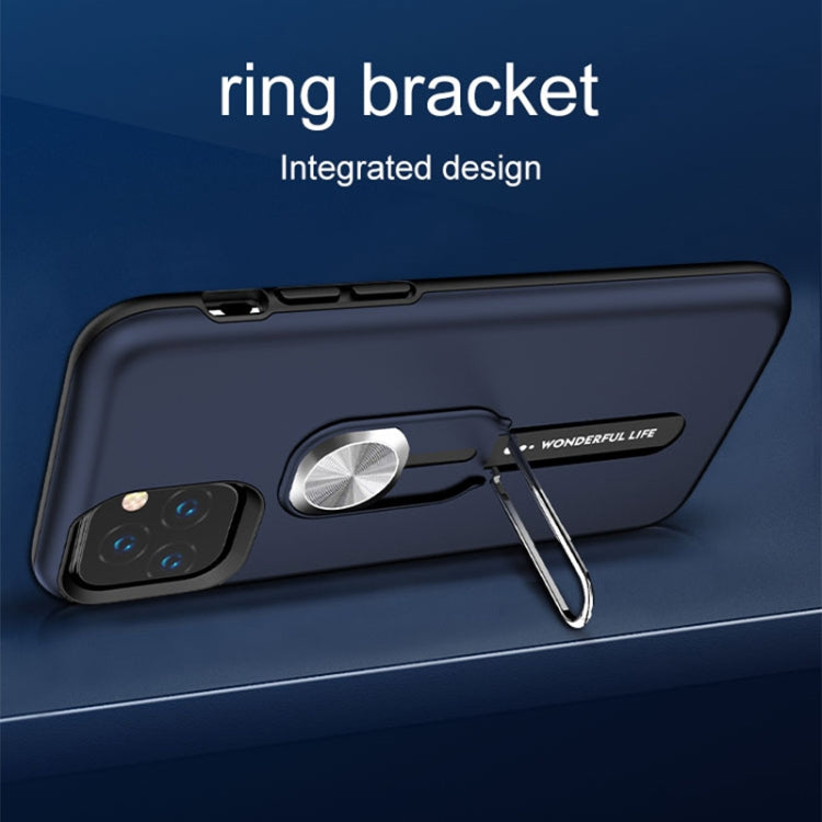 For iPhone 12 Pro Max 2 in 1 Shockproof TPU+PC Case with Ring Holder