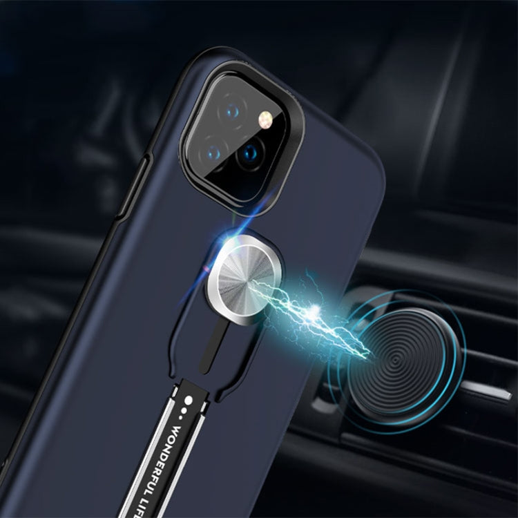 For iPhone 12 Pro Max 2 in 1 Shockproof TPU+PC Case with Ring Holder