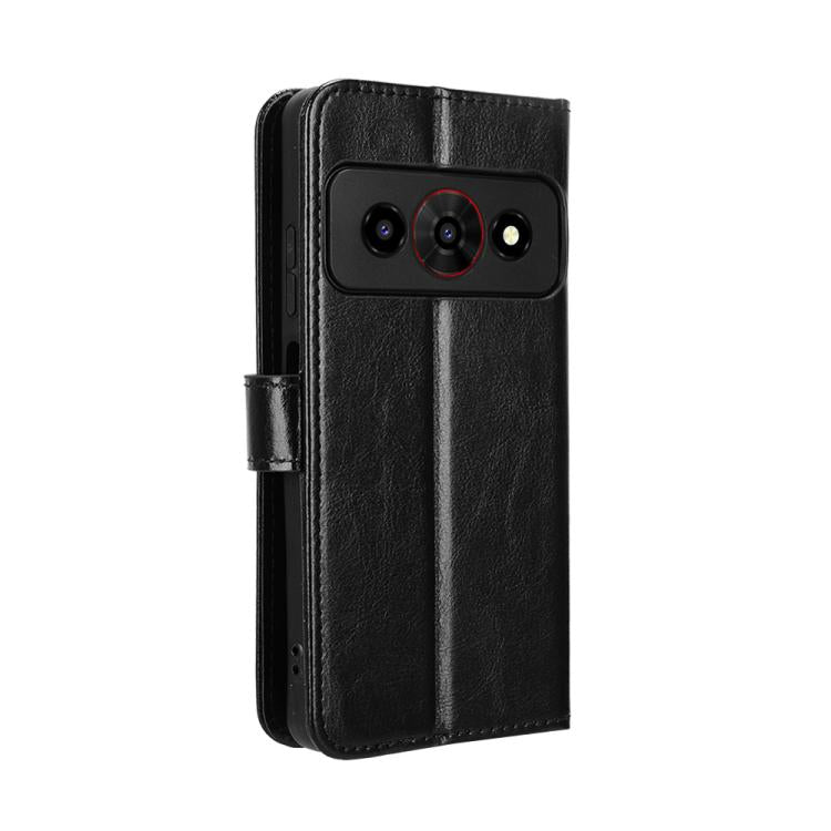 For ZTE Optus X Value 5G Retro Crazy Horse Texture Vegan Leather Phone Case