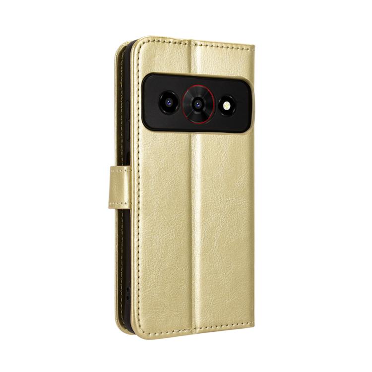 For ZTE Optus X Value 5G Retro Crazy Horse Texture Vegan Leather Phone Case