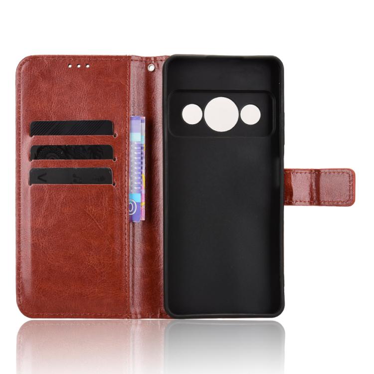 For ZTE Optus X Value 5G Retro Crazy Horse Texture Vegan Leather Phone Case