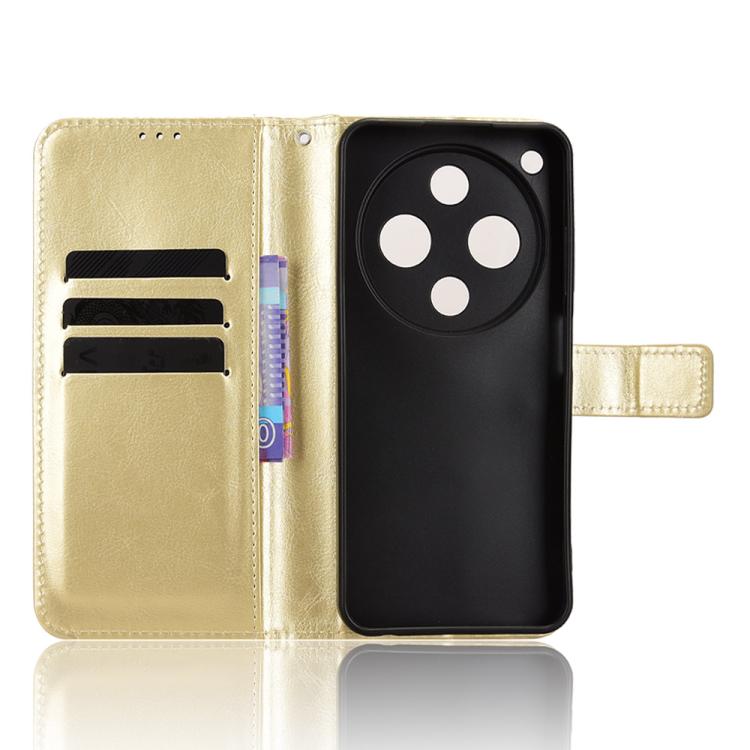 For ZTE nubia P9 Pro 5G / Optus X Pro 2 5G Retro Crazy Horse Texture Vegan Leather Phone Case