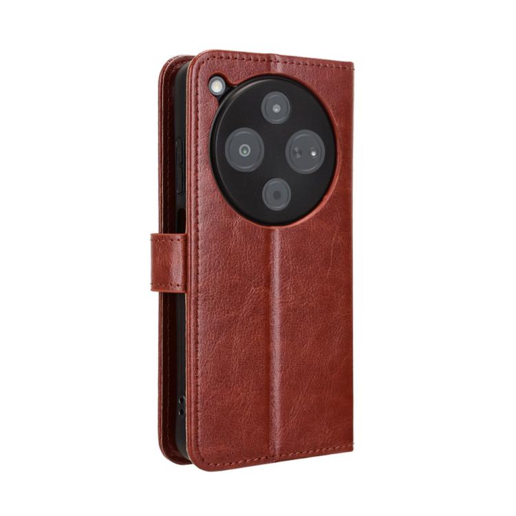For ZTE nubia P9 Pro 5G / Optus X Pro 2 5G Retro Crazy Horse Texture Vegan Leather Phone Case