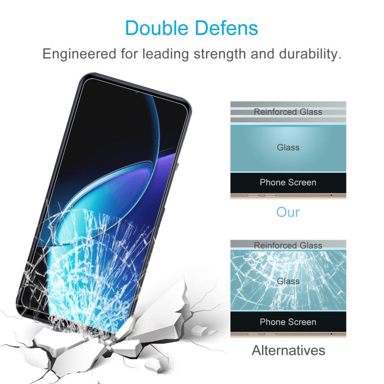 For vivo Y60m 5G 10pcs 0.26mm 9H 2.5D Tempered Glass Film