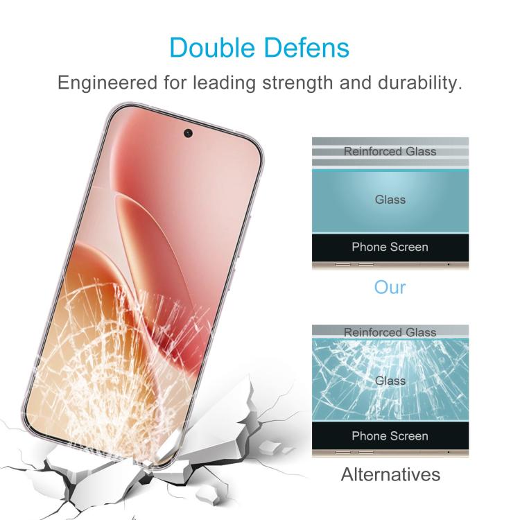 For vivo iQOO Z11 5G 10pcs 0.26mm 9H 2.5D Tempered Glass Film