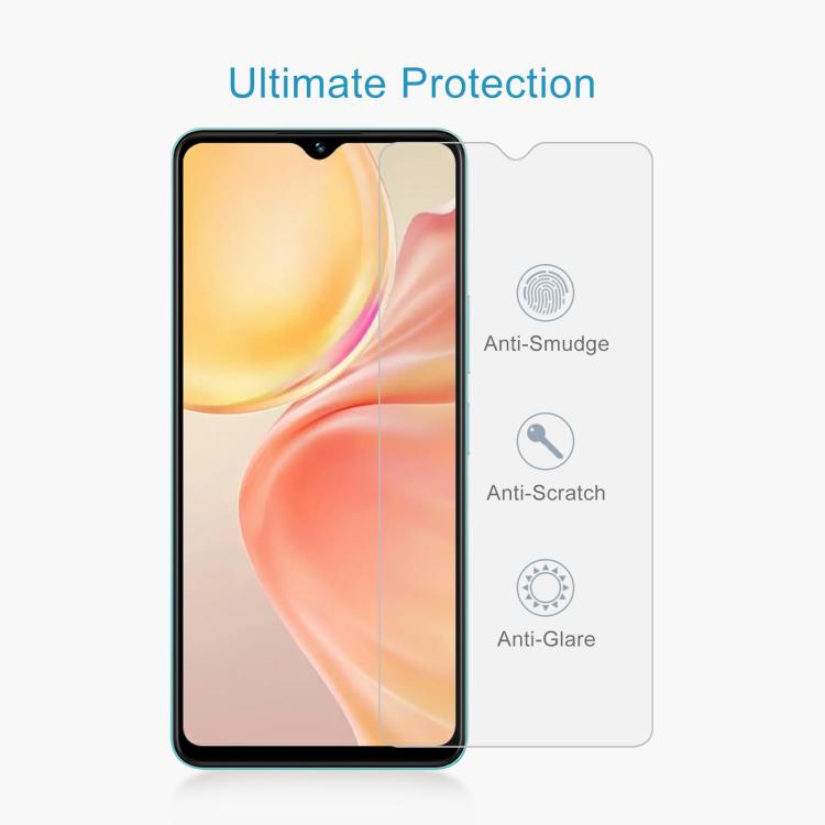 For vivo Y27 5G / 4G 2023 50pcs 0.26mm 9H 2.5D Tempered Glass Film