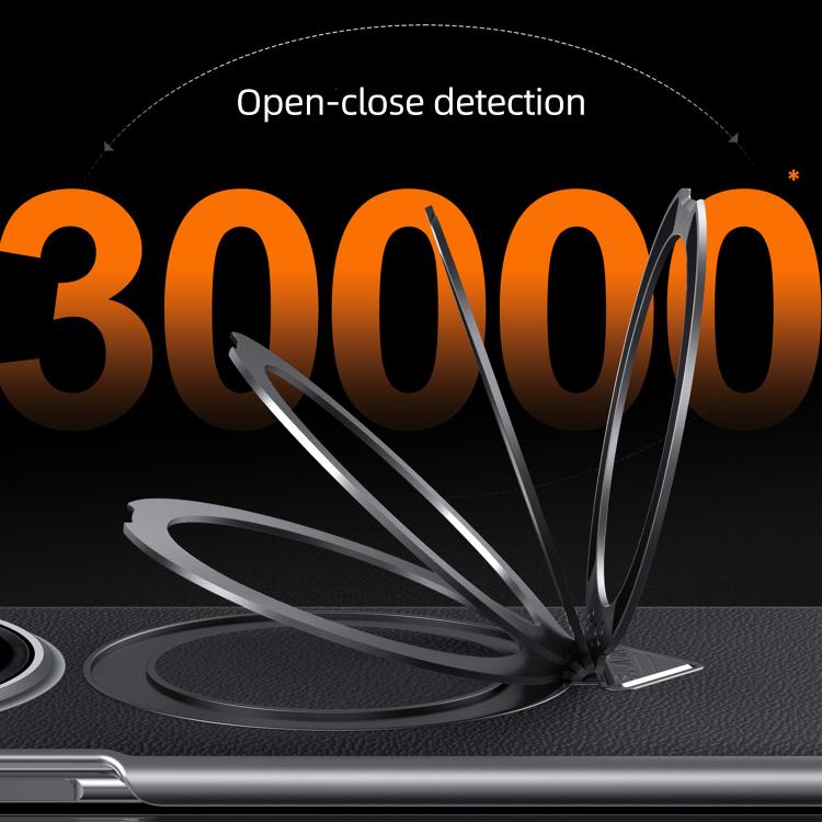 For OPPO Find N6 5G SULADA Top Grain Leather MagSafe Magnetic Holder Phone Case