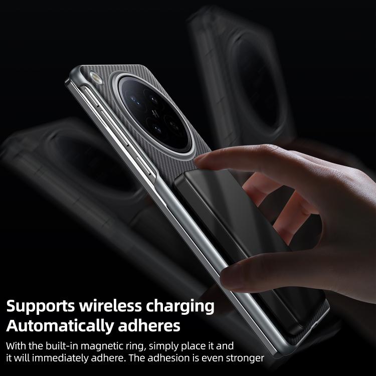 For OPPO Find N6 5G SULADA 600D Kevlar Texture PC Shockproof Phone Case