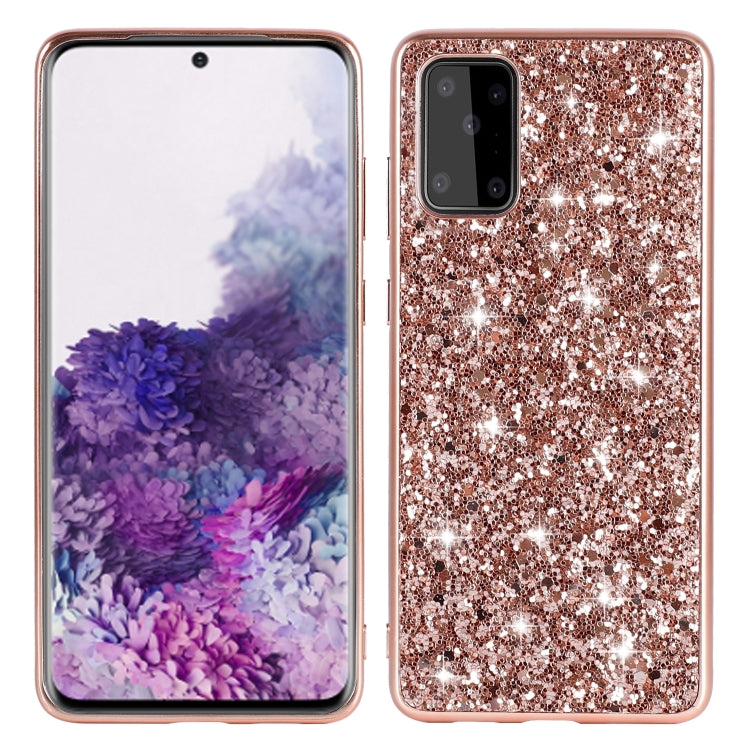 For Samsung Galaxy S20 FE Glitter Powder Shockproof TPU Protective Case
