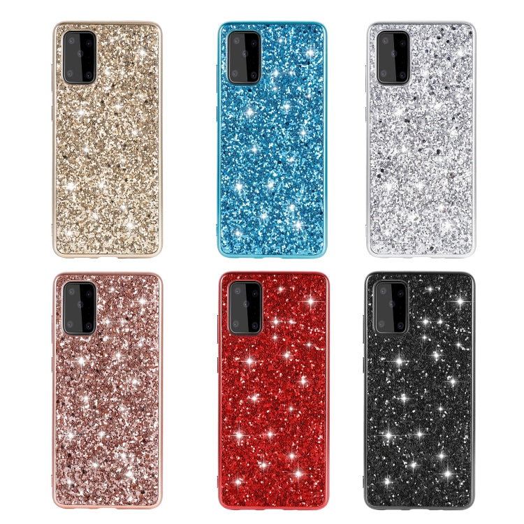 For Samsung Galaxy S20 FE Glitter Powder Shockproof TPU Protective Case
