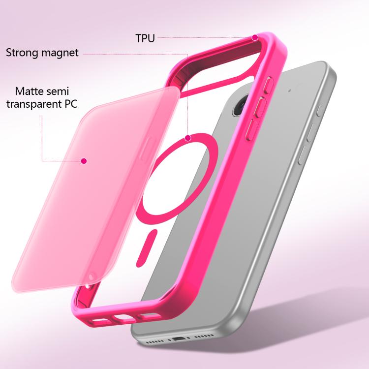 For iPhone Air Skin-Friendly Magnetic Shockproof TPU Hybrid PC Phone Case