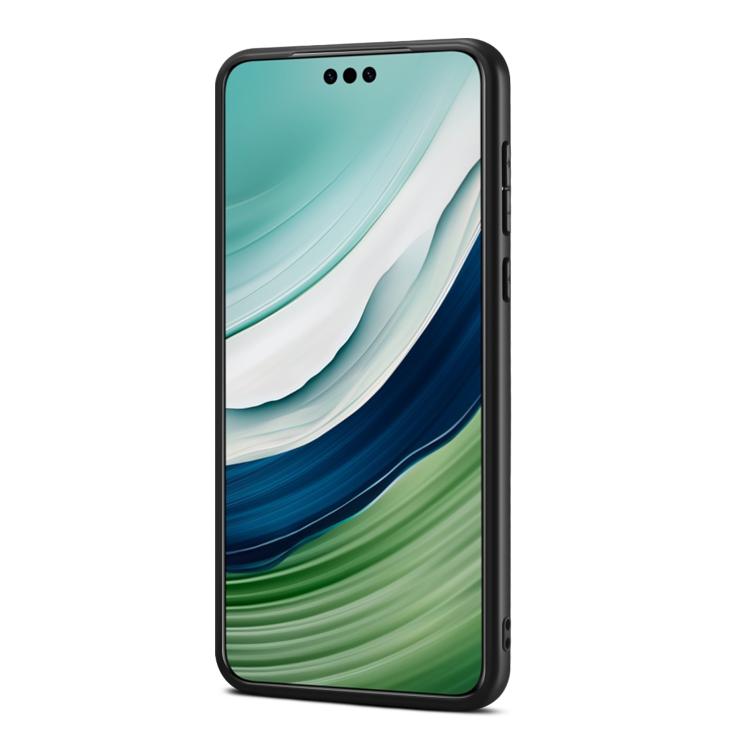 For Huawei Mate 60 Pro / 60 Pro+ Denior A07 Flower Language Series Magnetic Vegan Leather Phone Case