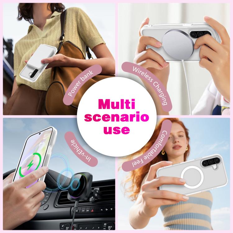 For Samsung Galaxy S26 5G Skin-Friendly Magnetic Shockproof TPU Hybrid PC Phone Case