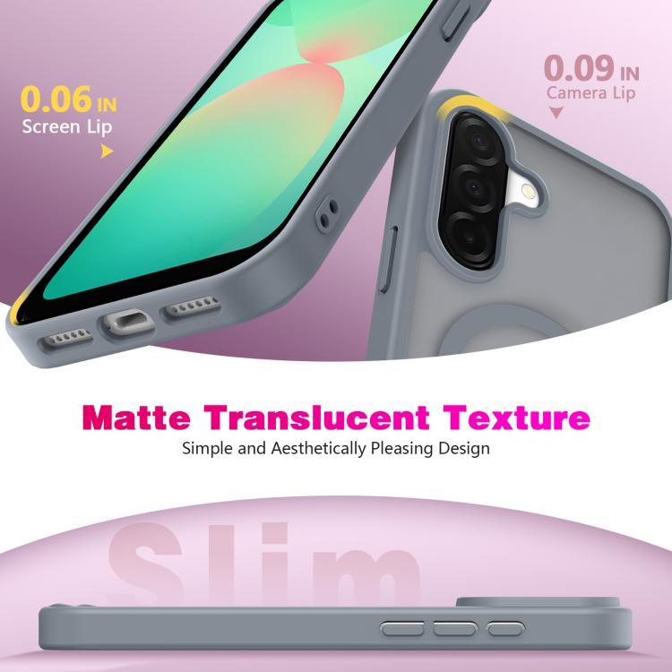 For Samsung Galaxy A26 / A17 5G Skin-Friendly Magnetic Shockproof TPU Hybrid PC Phone Case