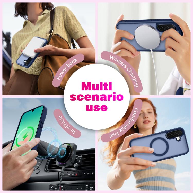 For Samsung Galaxy A26 / A17 5G Skin-Friendly Magnetic Shockproof TPU Hybrid PC Phone Case