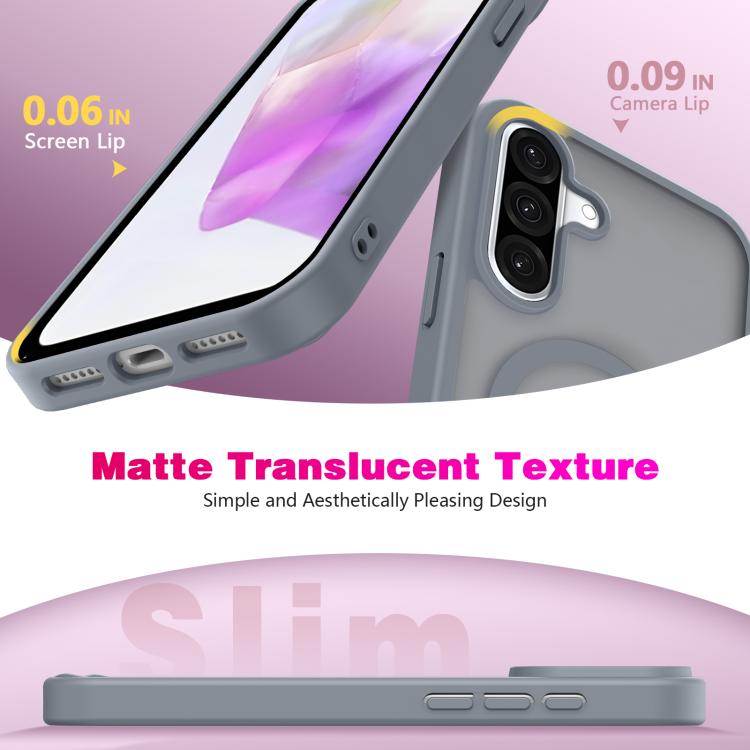 For Samsung Galaxy A36 / A37 5G Skin-Friendly Magnetic Shockproof TPU Hybrid PC Phone Case