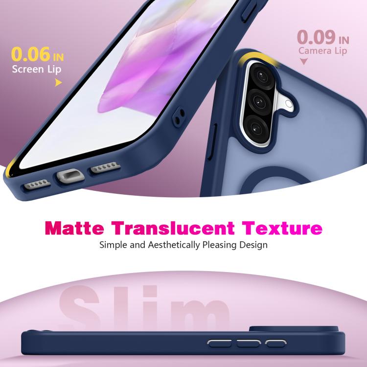 For Samsung Galaxy A36 / A37 5G Skin-Friendly Magnetic Shockproof TPU Hybrid PC Phone Case