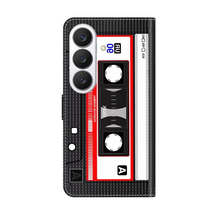 For Samsung Galaxy S26+ 5G Crystal-Like Painted Vegan Leather Phone Case