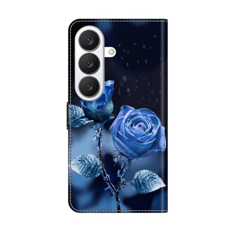 For Samsung Galaxy S26+ 5G Crystal-Like Painted Vegan Leather Phone Case