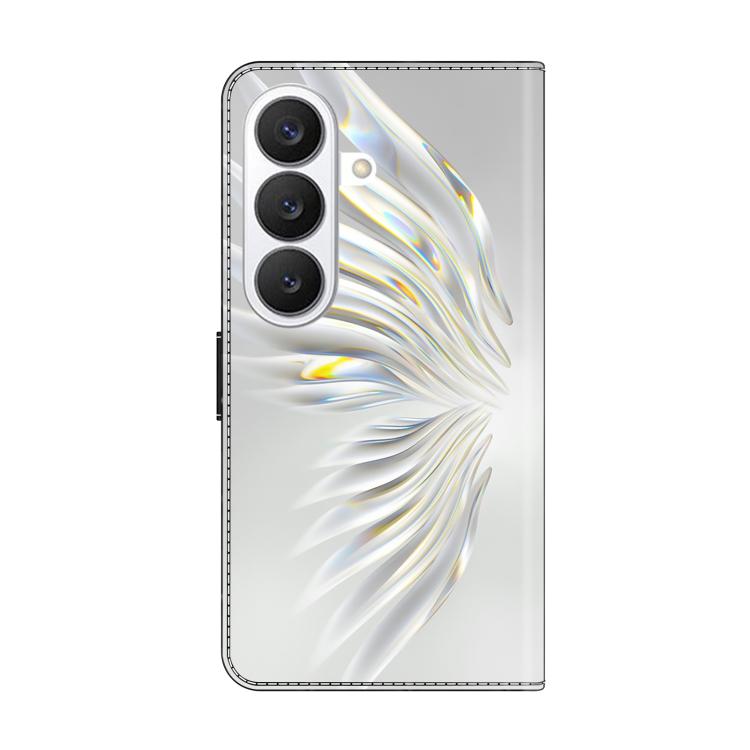 For Samsung Galaxy S26+ 5G Crystal-Like Painted Vegan Leather Phone Case