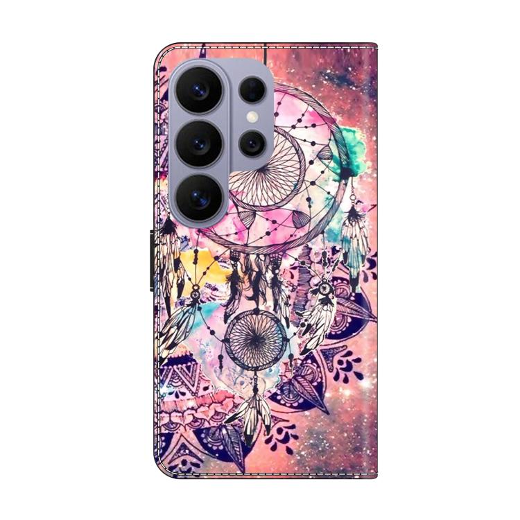 For Samsung Galaxy S26 Ultra 5G Crystal-Like Painted Vegan Leather Phone Case