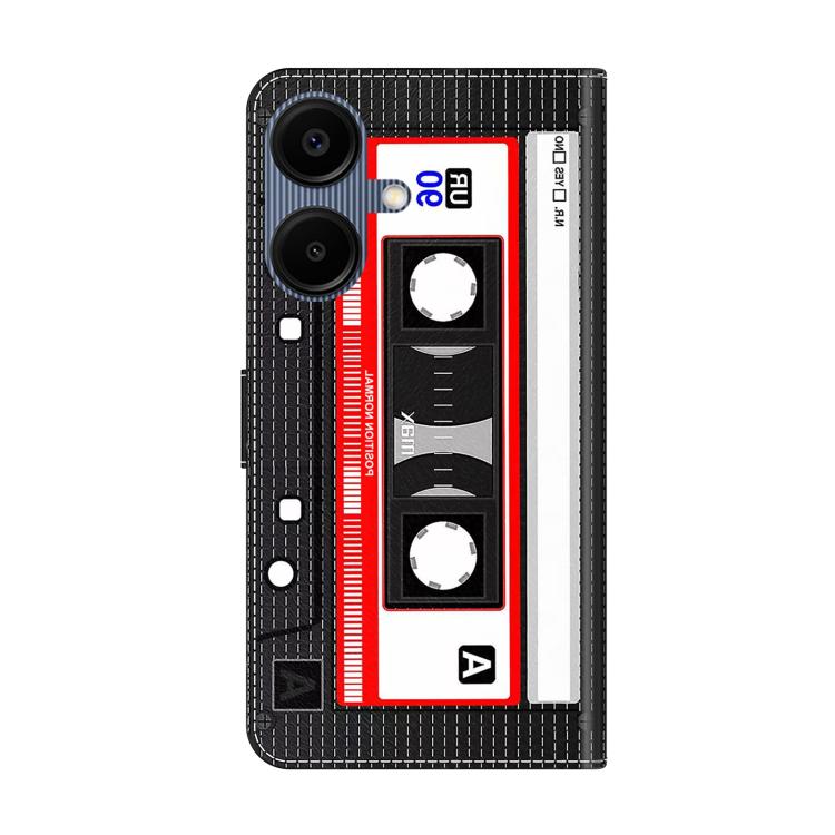 For Samsung Galaxy A07 4G / 5G Crystal-Like Painted Vegan Leather Phone Case