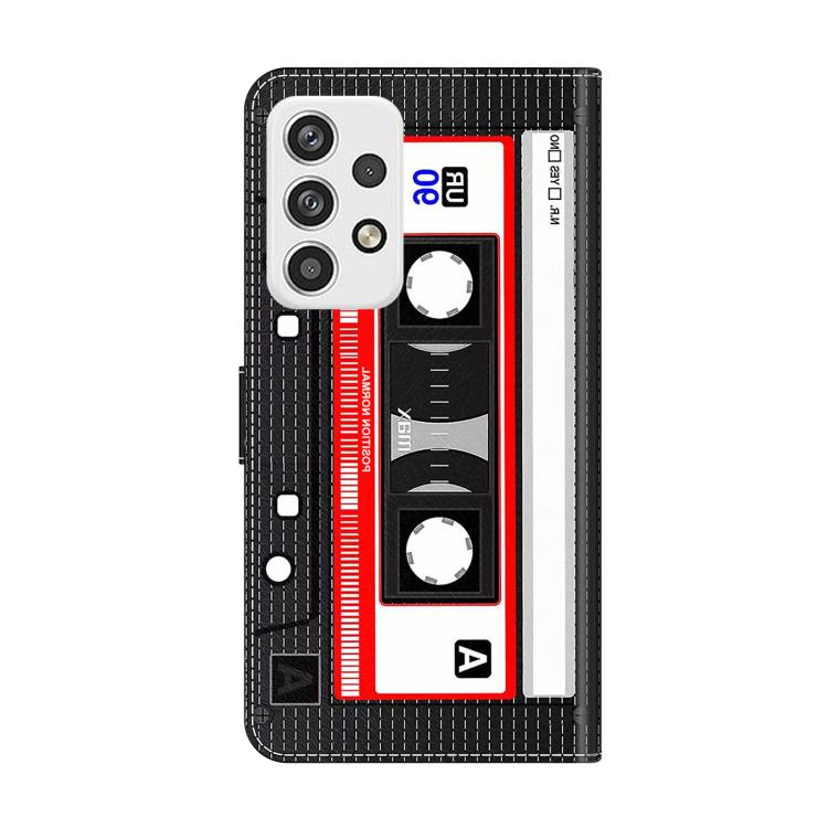 For Samsung Galaxy A23 5G Crystal-Like Painted Vegan Leather Phone Case
