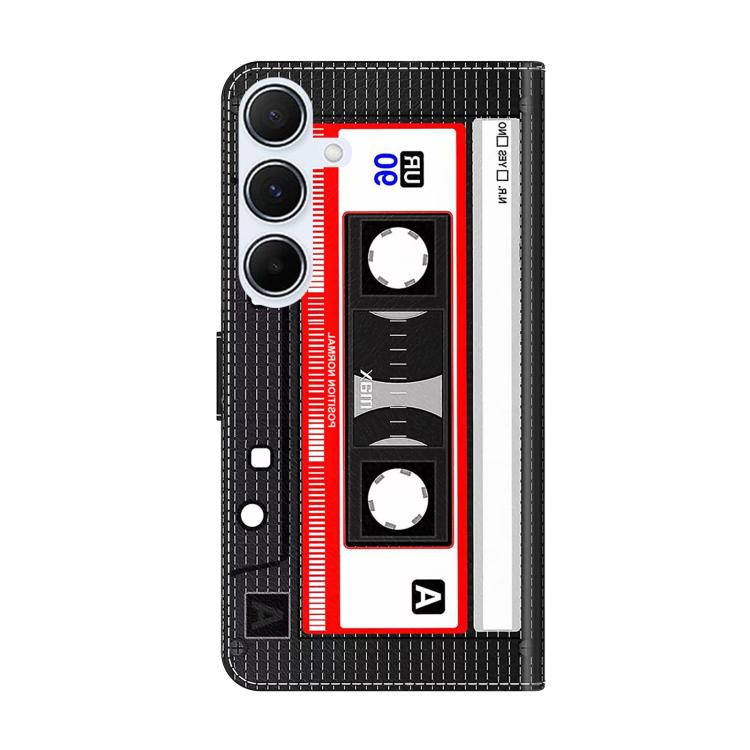 For Samsung Galaxy A25 5G Crystal-Like Painted Vegan Leather Phone Case