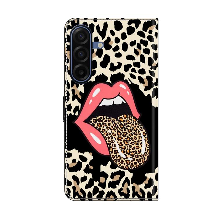 For Samsung Galaxy A17 / A26 5G Crystal-Like Painted Vegan Leather Phone Case