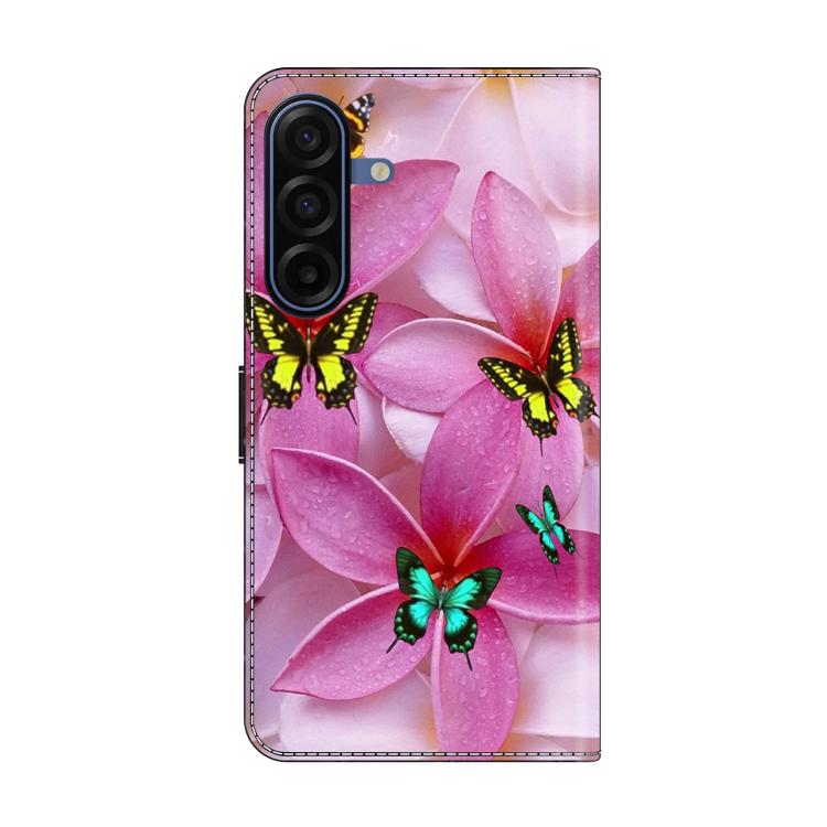 For Samsung Galaxy A17 / A26 5G Crystal-Like Painted Vegan Leather Phone Case
