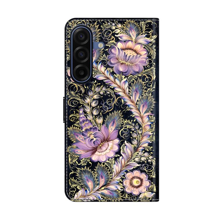 For Samsung Galaxy A17 / A26 5G Crystal-Like Painted Vegan Leather Phone Case