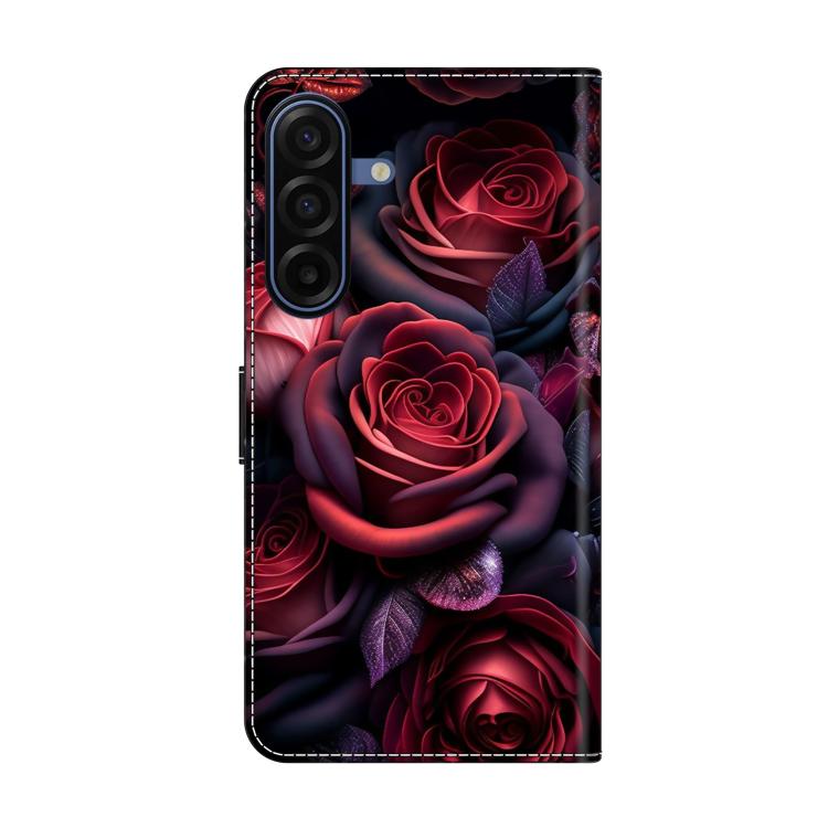 For Samsung Galaxy A17 / A26 5G Crystal-Like Painted Vegan Leather Phone Case