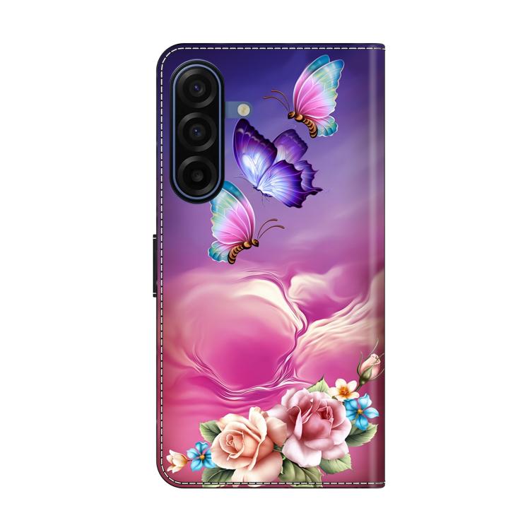 For Samsung Galaxy A17 / A26 5G Crystal-Like Painted Vegan Leather Phone Case