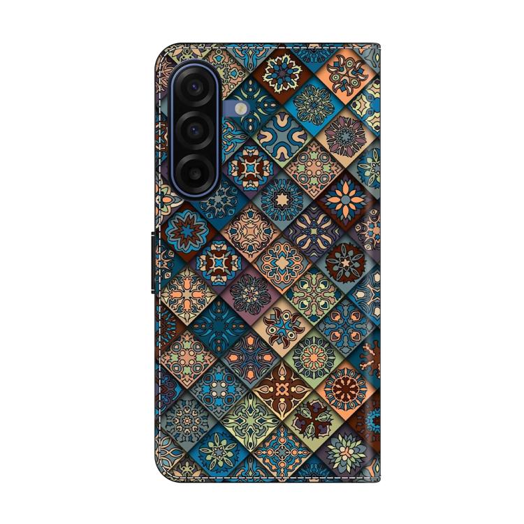 For Samsung Galaxy A17 / A26 5G Crystal-Like Painted Vegan Leather Phone Case