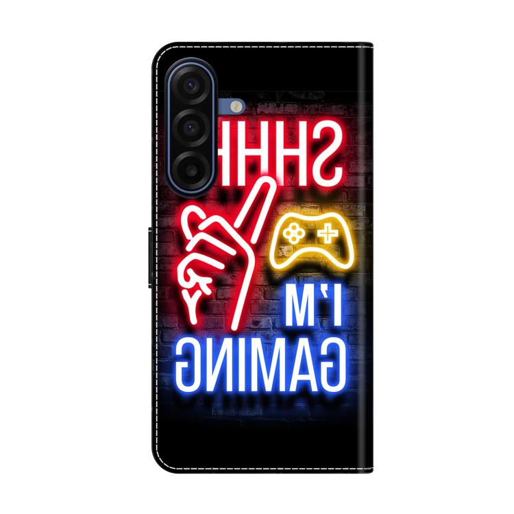 For Samsung Galaxy A17 / A26 5G Crystal-Like Painted Vegan Leather Phone Case